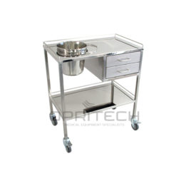 Stainless Steel Plaster Trolley With Bucket