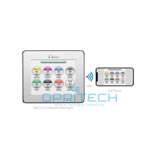 LCD Area Alarm Alert-4, 1 Sensor