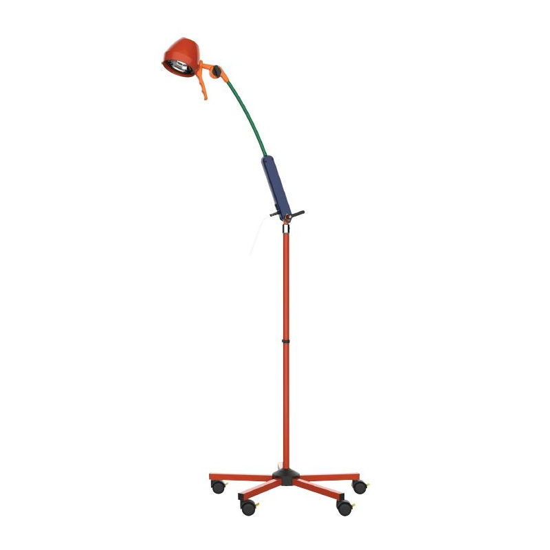 Mobile Children Lamp "Rainbow-Red" with joint arm