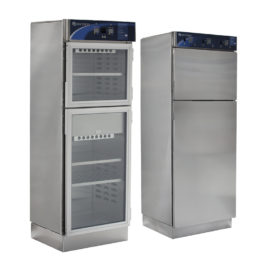 Warming Cabinet, 2 Compartment, (762W X 1879H X 660mmD) Glass Doors USB